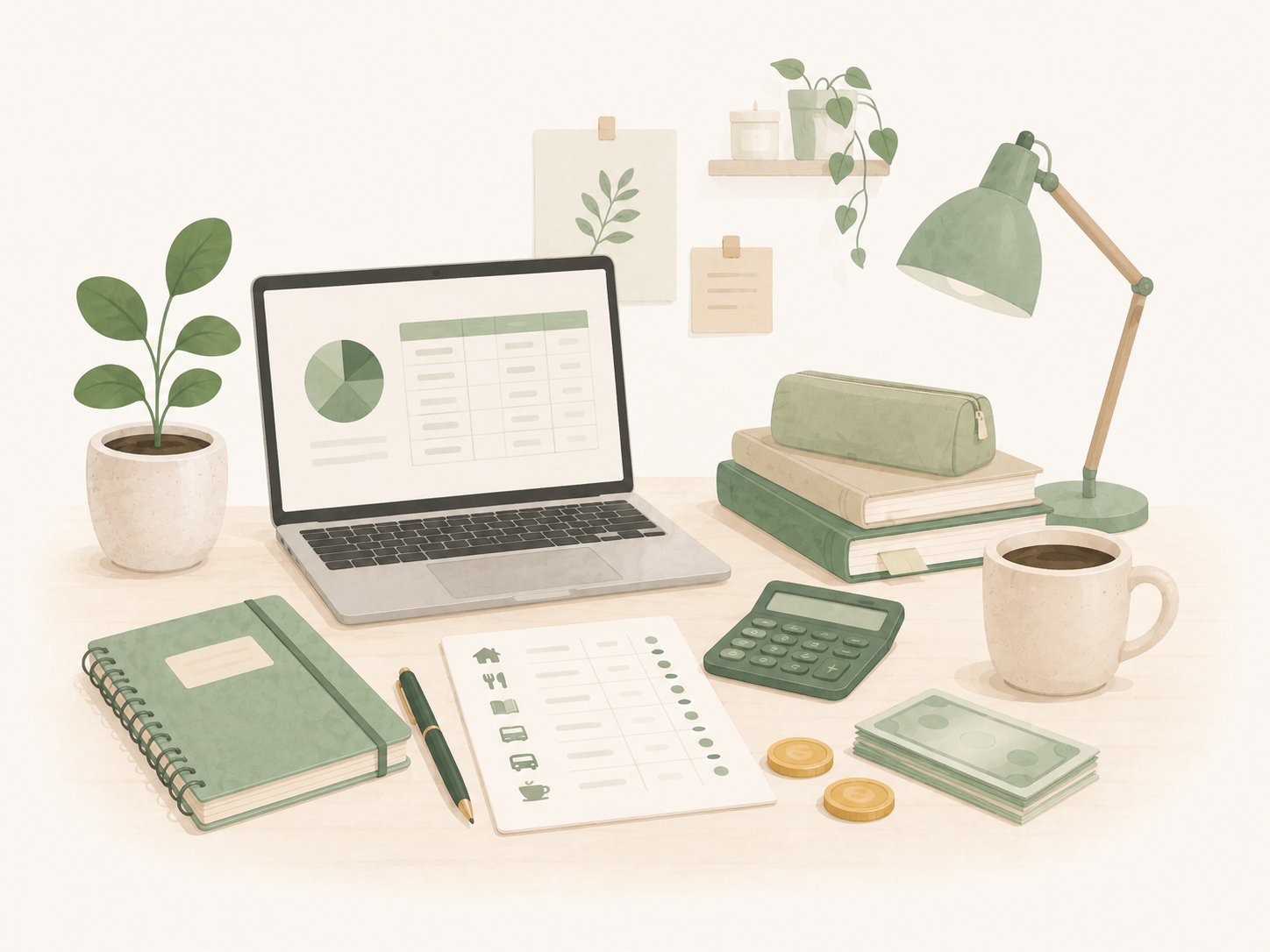 Illustration af rådighedsbeløb